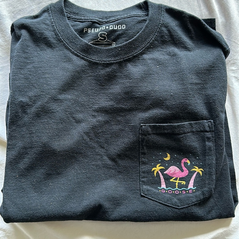 Goose flamingo, long sleeve